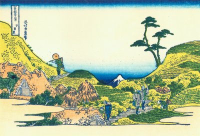 Below Meguro by Katsushika Hokusai